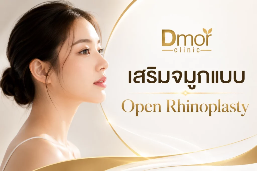 เสริมจมูกแบบ Open Rhinoplasty