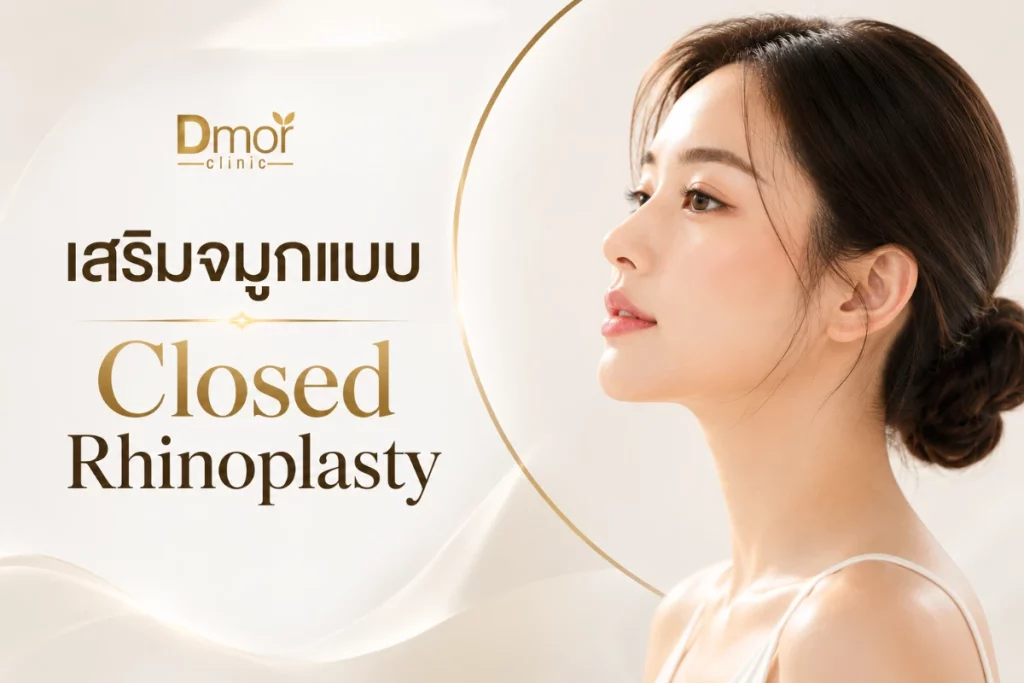 เสริมจมูกแบบ Closed Rhinoplasty