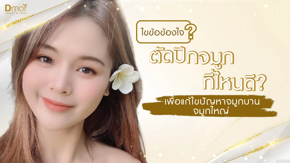 ตัดปีกจมูกที่ไหนดี